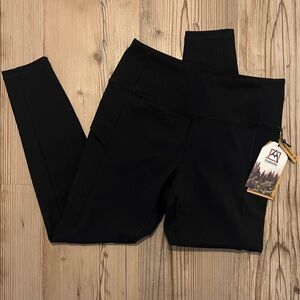 Avalanche Black Leggings